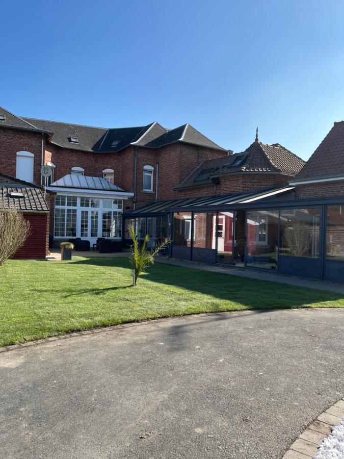 Gîte avec piscine Lestrem Exterior foto