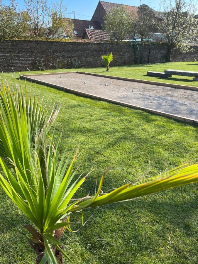 Gîte avec piscine Lestrem Exterior foto