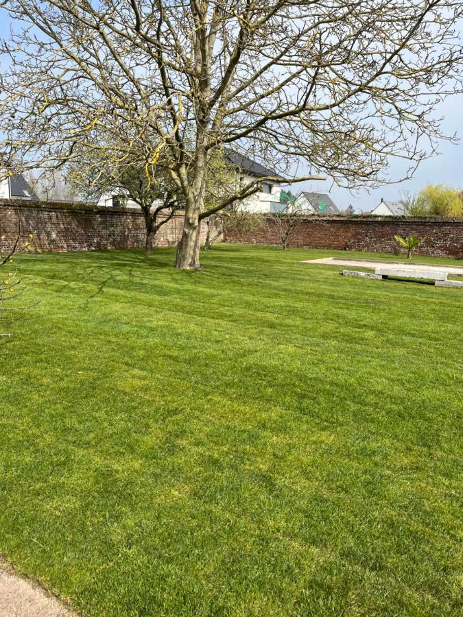 Gîte avec piscine Lestrem Exterior foto